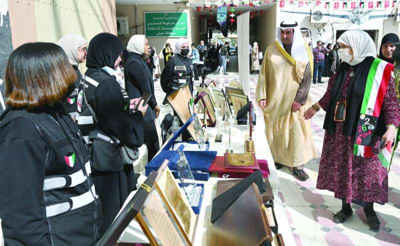 الجوعان تطلع السفير القحطاني على أجواء تنظيم الاحتفالية