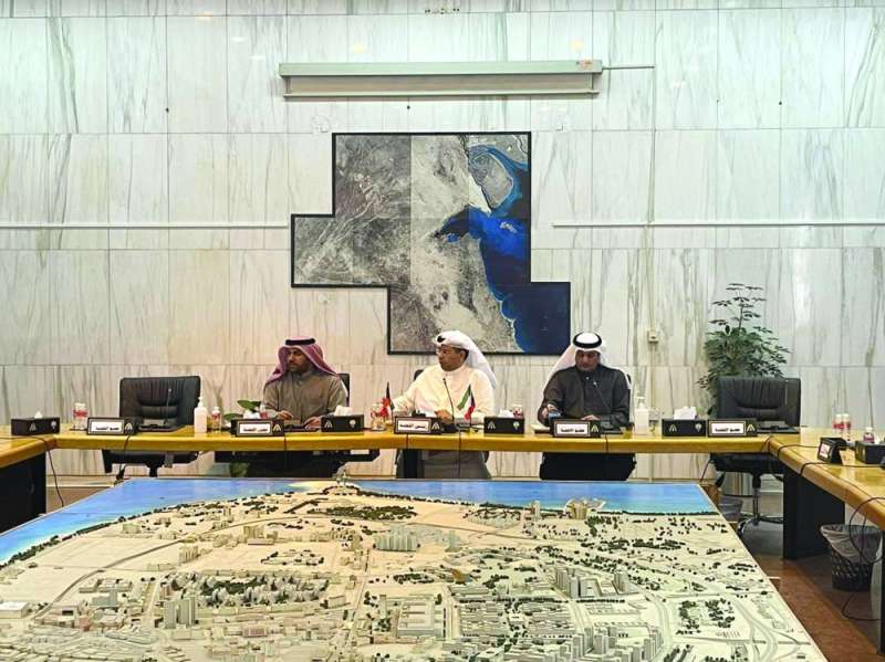 من اجتماع لجنة الجهراء في المجلس البلدي
