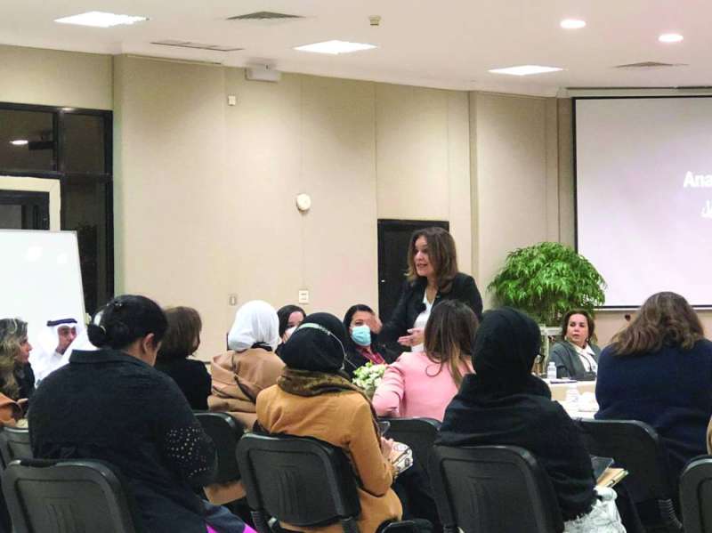 المضف خلال الورشة