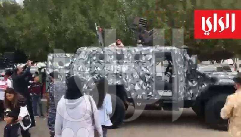 عرض آليات وزارة الداخلية