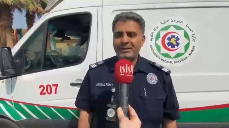 قائد منطقة إسعاف حولي جراح الفضلي