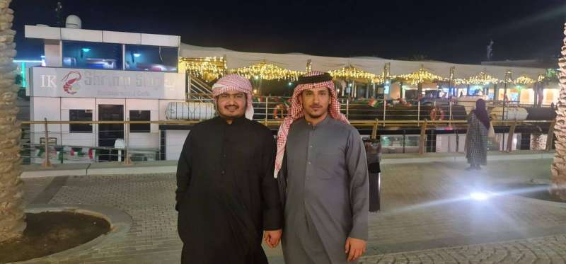 فايز العازمي وفواز البريكي 