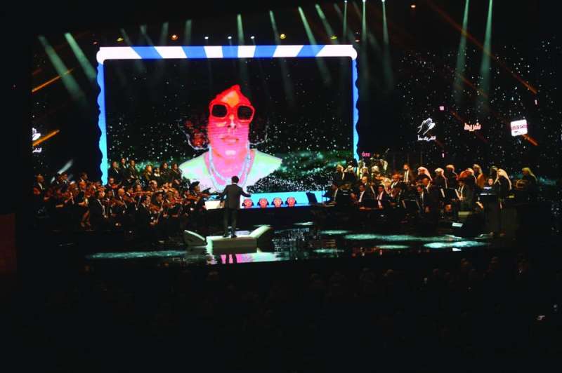 أغاني عايشة المرطة تألقت في المسرح الوطني
