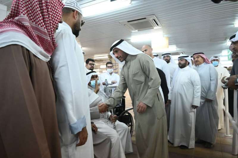 رئيس مجلس الأمة مرزوق الغانم معزيا 