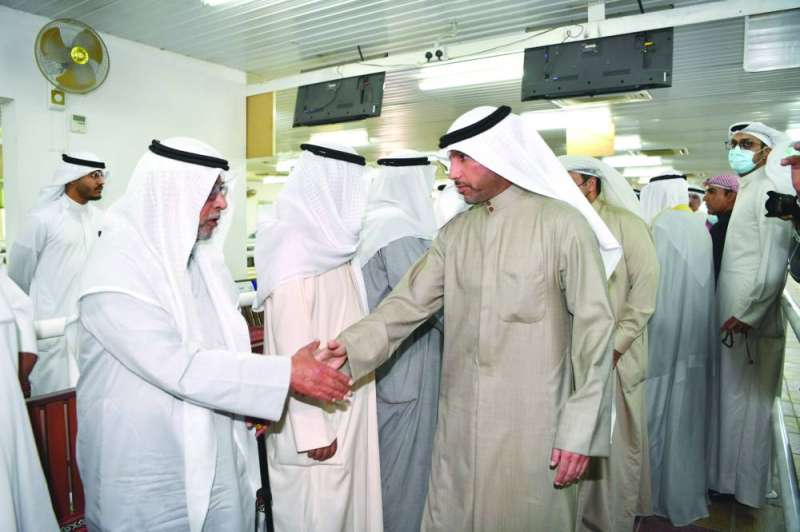 
الغانم مقدماً التعازي