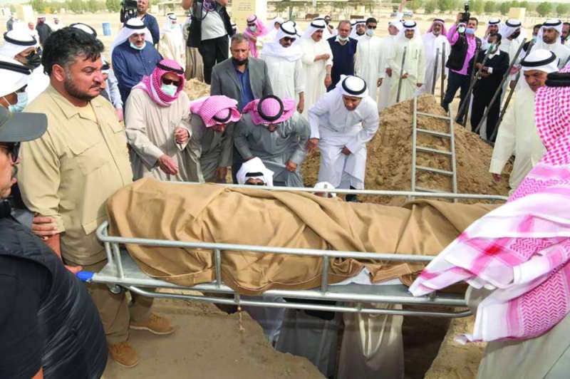 
الراحل إلى مثواه الأخير