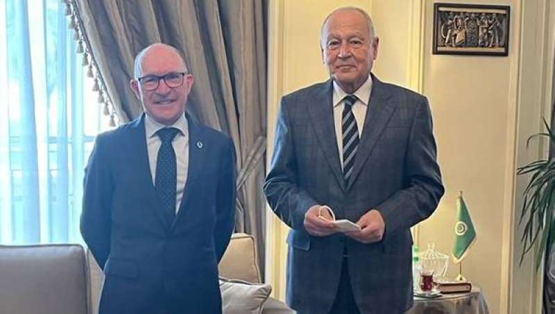 أبوالغيط يستقبل السكرتير التنفيذي للجنة التحضيرية لمنظمة الحظر الشامل للتجارب النووية