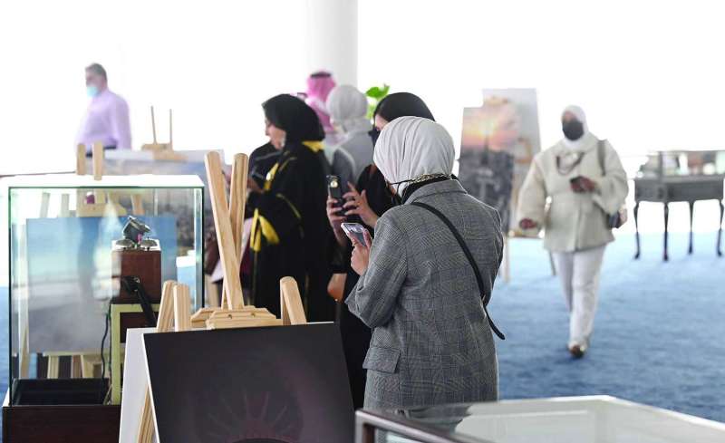 
معرض برج التحرير شهد إقبالاً كبيراً خلال فعاليات «هلا فبراير»