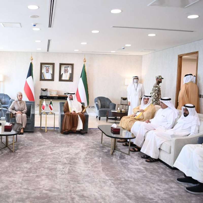 جانب من المباحثات 