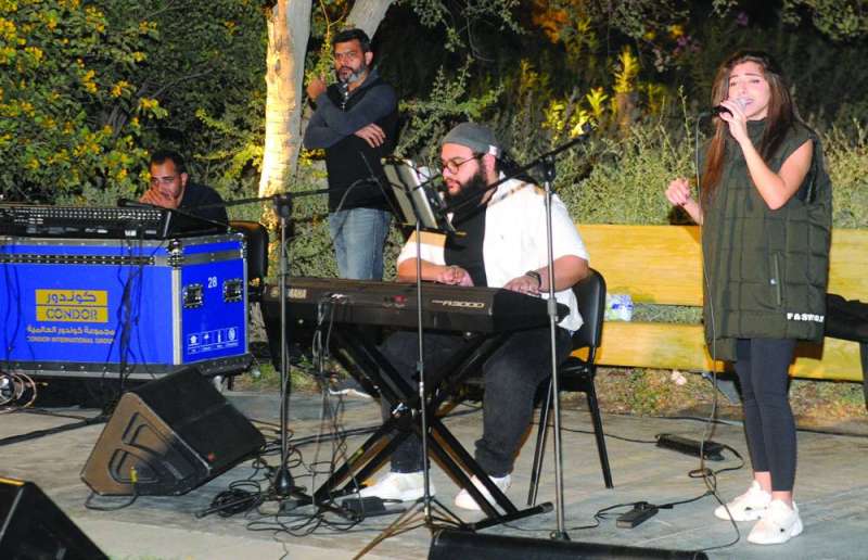 
ريتا مالك 	(تصوير سعود سالم)
