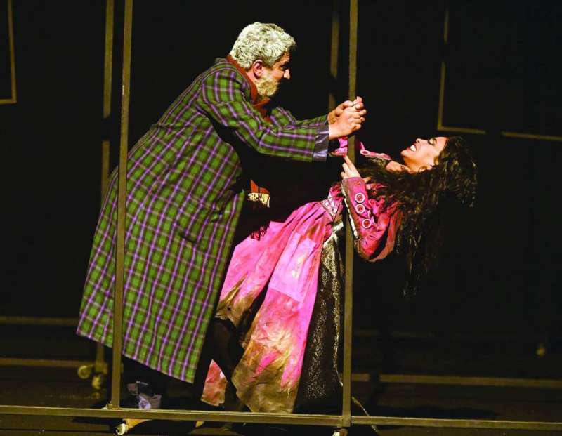 
الدوب والحسيني في أحد المشاهد
