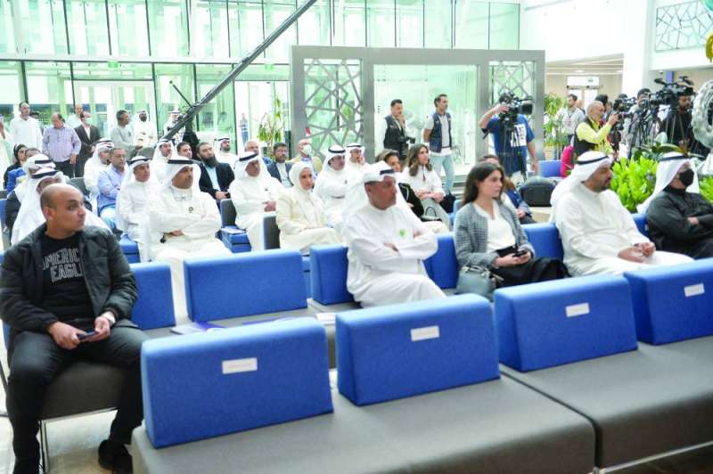 جانب من الحضور خلال الاحتفالية