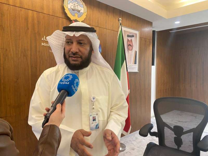 وكيل وزارة الكهرباء والماء بالتكليف المهندس خليفة الفريج 