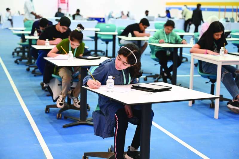 اختبار الرياضيات
