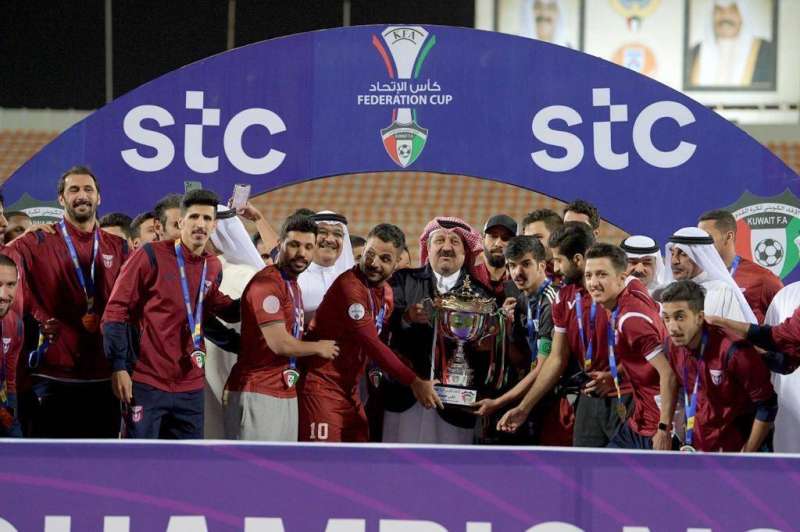 لقطة من التتويج