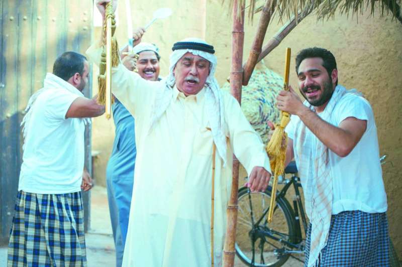 جمعة مع أبنائه في «نوح العين»
