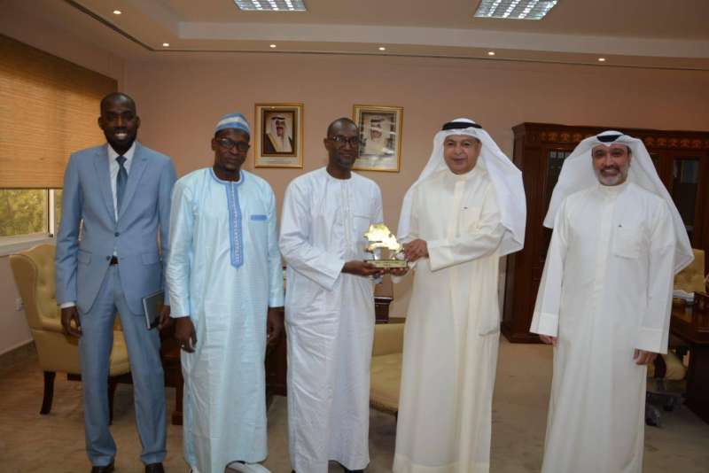 السجاري استقبل وفد الهيئة العليا للوقف في السنغال