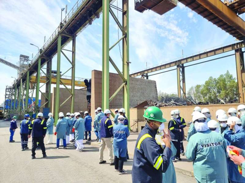 جانب من جولة الفريق 