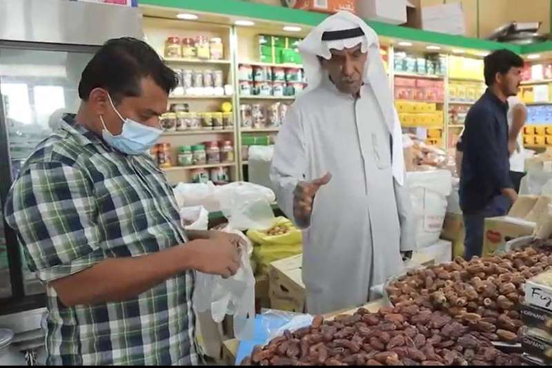 سوق التمور «عامر» في رمضان