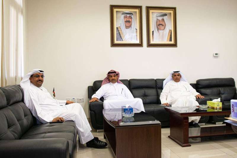 فليطح والعنزي خلال اللقاء