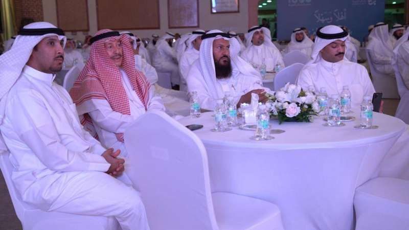 النائب السابق محمد هايف خلال حفل الجمعية
 