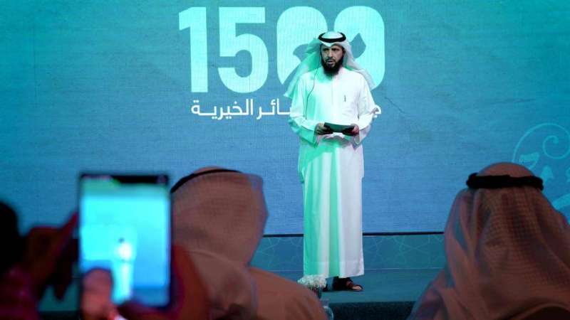 العتيبي متحدثا عن إنجازات الجمعية  