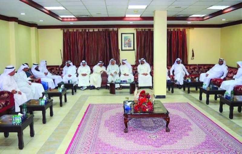 جانب من حفل الاستقبال الذي نظمته جمعية المعلمين