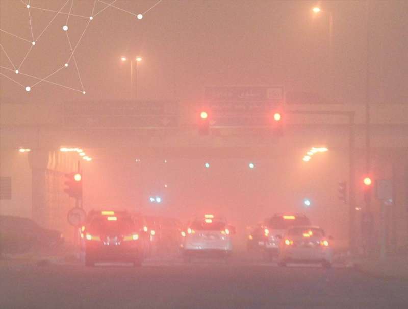 انخفاض في الرؤية الأفقية