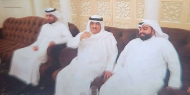 مسلم البراك خلال حضوره العبقة الرمضانية التي نظمها اتحاد عمال البترول وصناعة البتروكيماويات 