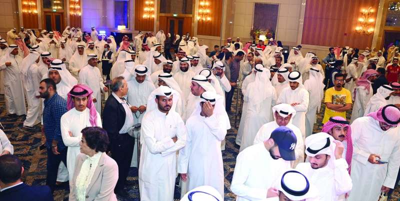 حضور كبير في الغبقة