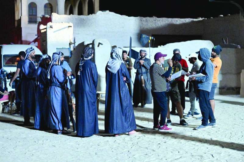 جانب من المشاركين في العمل
