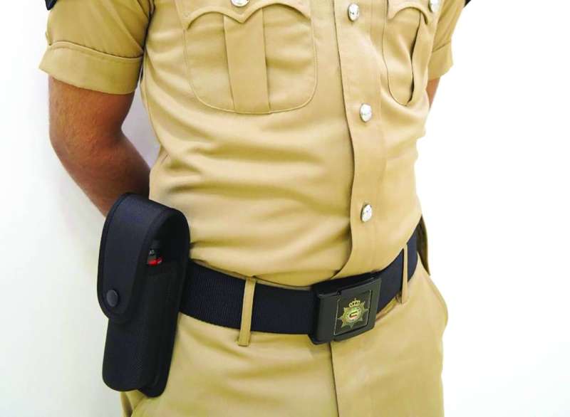 
العبوة سلاح إضافي لرجل الشرطة
