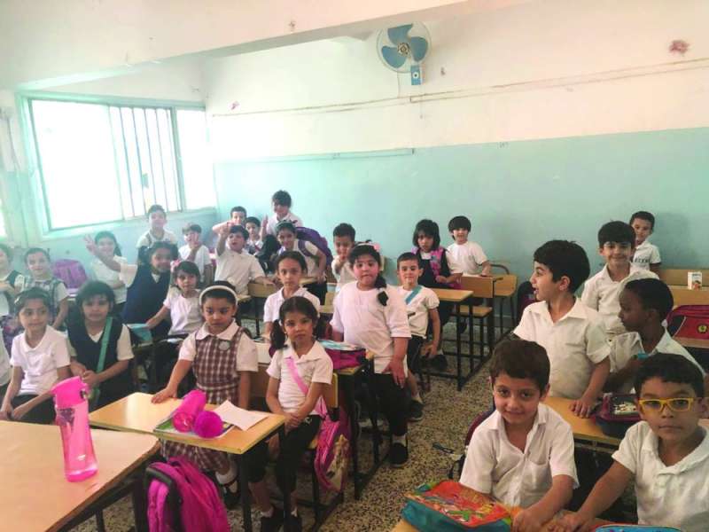 فصل في إحدى المدارس الخاصة