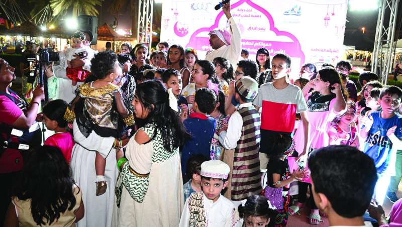 يوم الأطفال في أواسط رمضان
