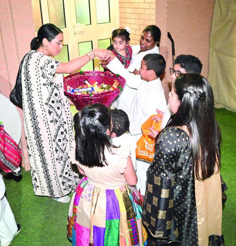 حلوى قرقيعان... طعم آخر
