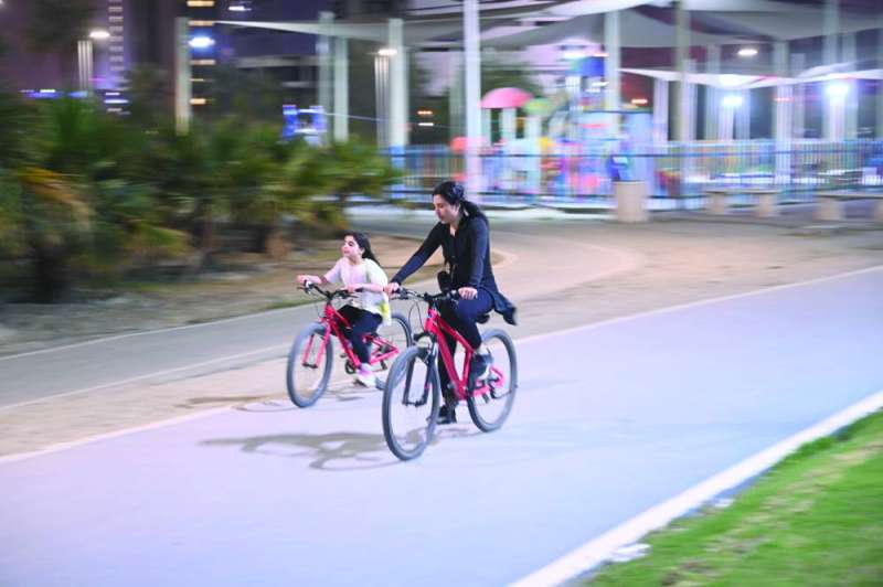 مضمار للدراجات الهوائية 