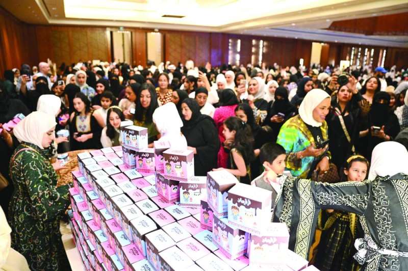 توزيع القرقيعان