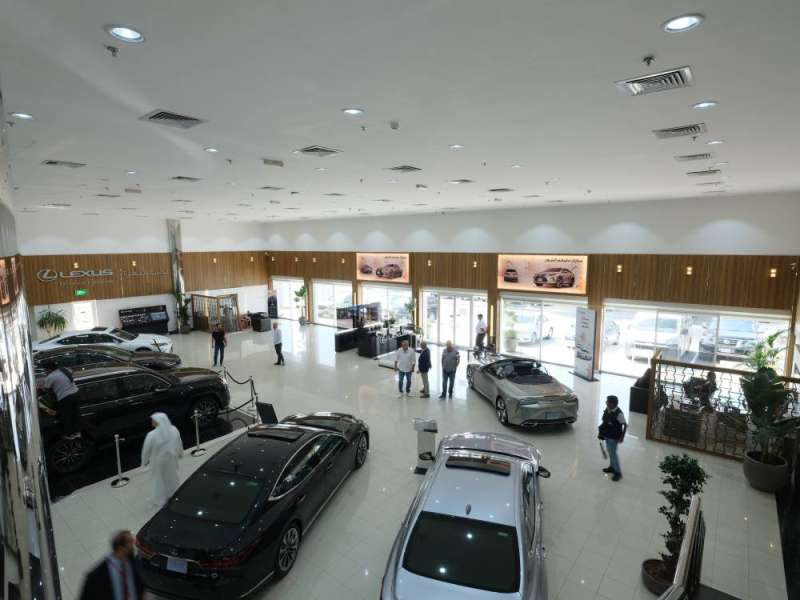 تشكيلة متنوعة من مركبات «لكزس»