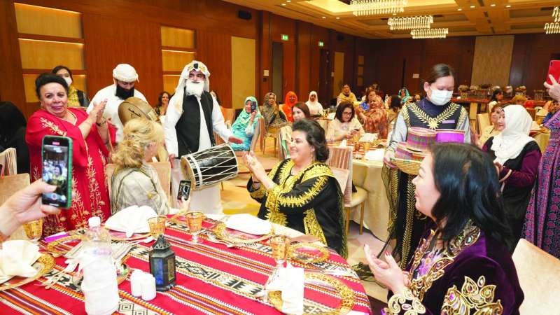 إحدى فقرات الحفل 