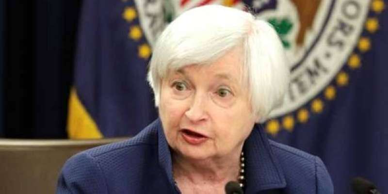 وزيرة الخزانة الأميركية جانيت يلين 