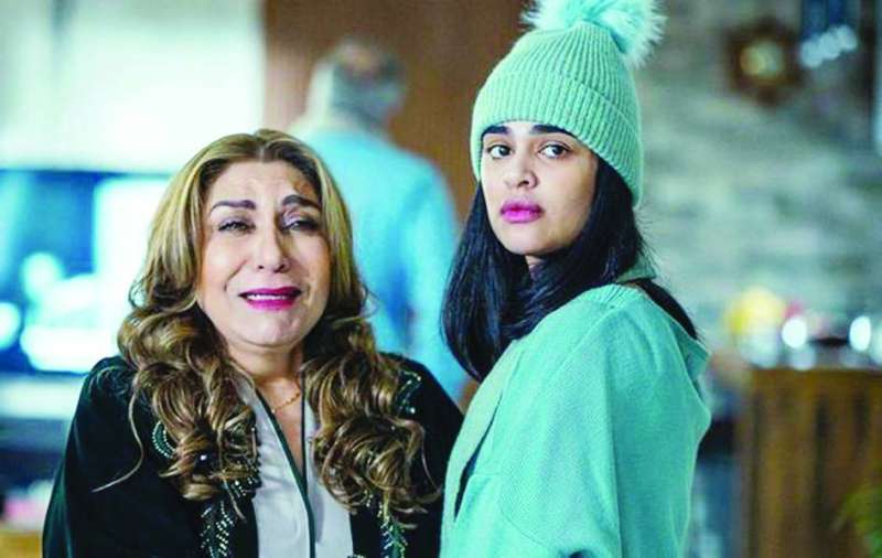 هيفاء عادل مع ليالي دهراب
