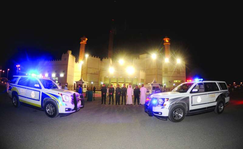 قيادة منطقة الجهراء أمام مسجد عقلا الظفيري