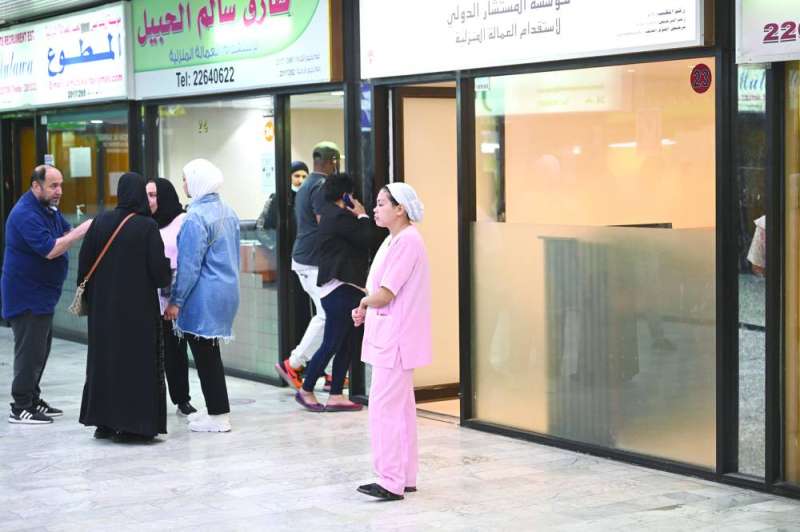 حركة خفيفة في سوق مكاتب الاستقدام 	