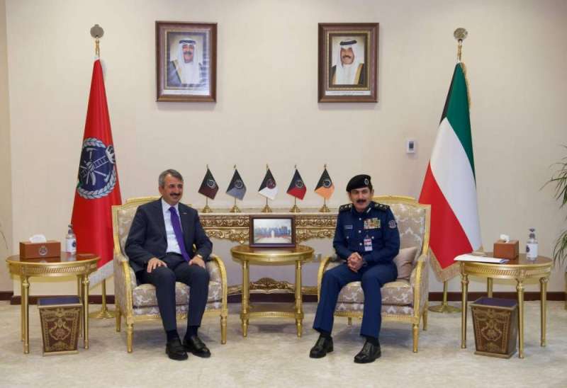 المكراد مستقبلا رئيس إدارة الكوارث والطوارئ التركي
