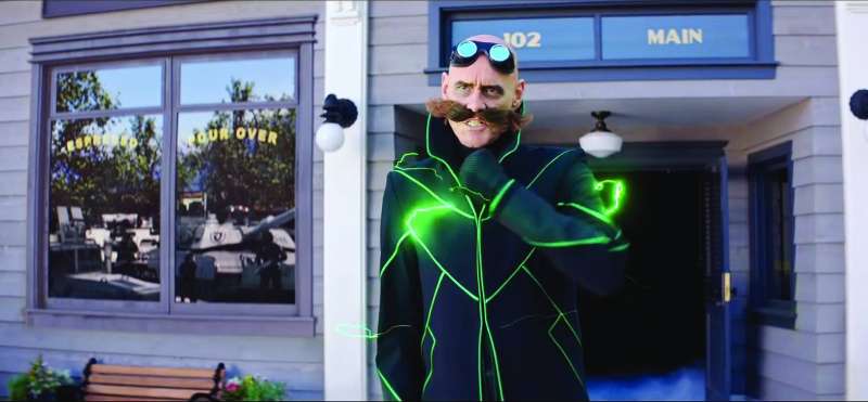 جيم كاري بشخصية الدكتور روبوتنيك
