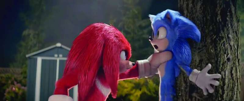 مواجهة بين «سونيك» و«ناكلز»
