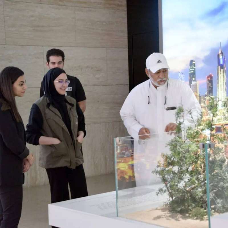 حماية البيئة تنظم رحلة لوفد «بيرد لايف انترناشيونال» إلى معرض متحف الموطن
