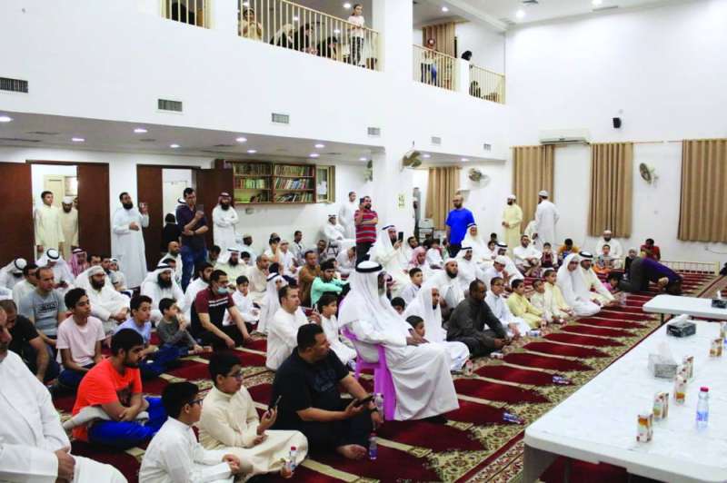 جانب من فعاليات المسابقة 