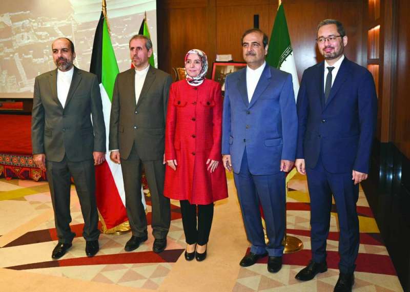  إيراني والسفيرة التركية وزوجها وعدد من مسؤولي السفارة 