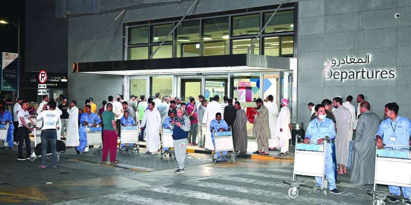 مطار «T5» إقبال وانسيابية
